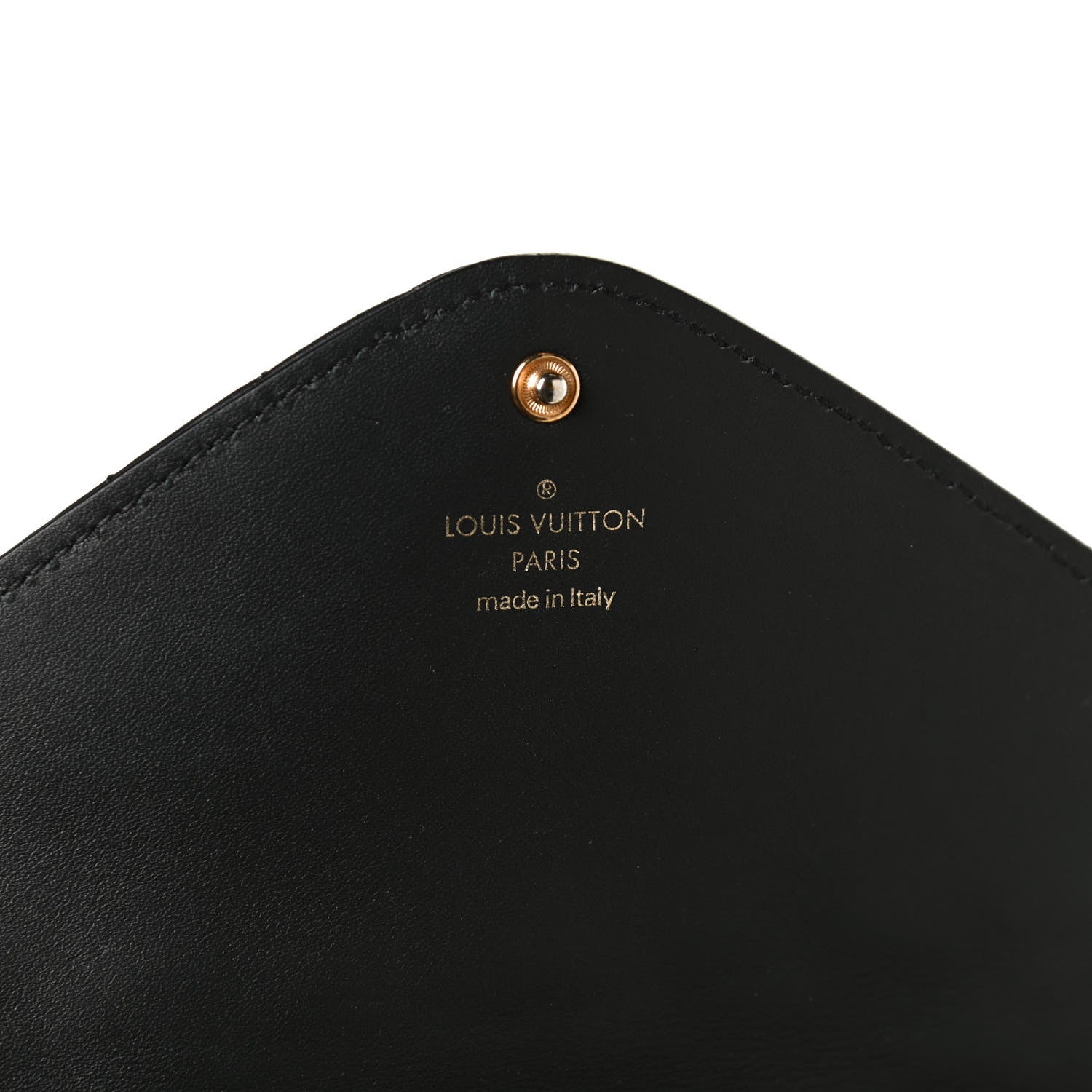 Louis Vuitton Calfskin New Wave Long Wallet Black 7 of 11
