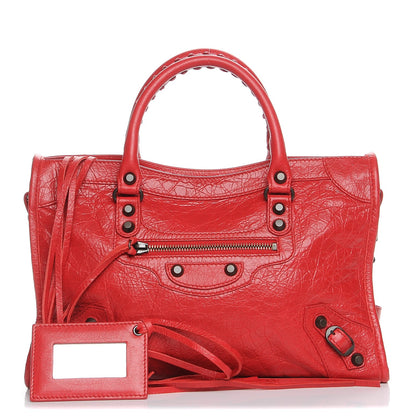 Balenciaga Agneau Classic Hardware S City Rouge Cardinal 1 of 8