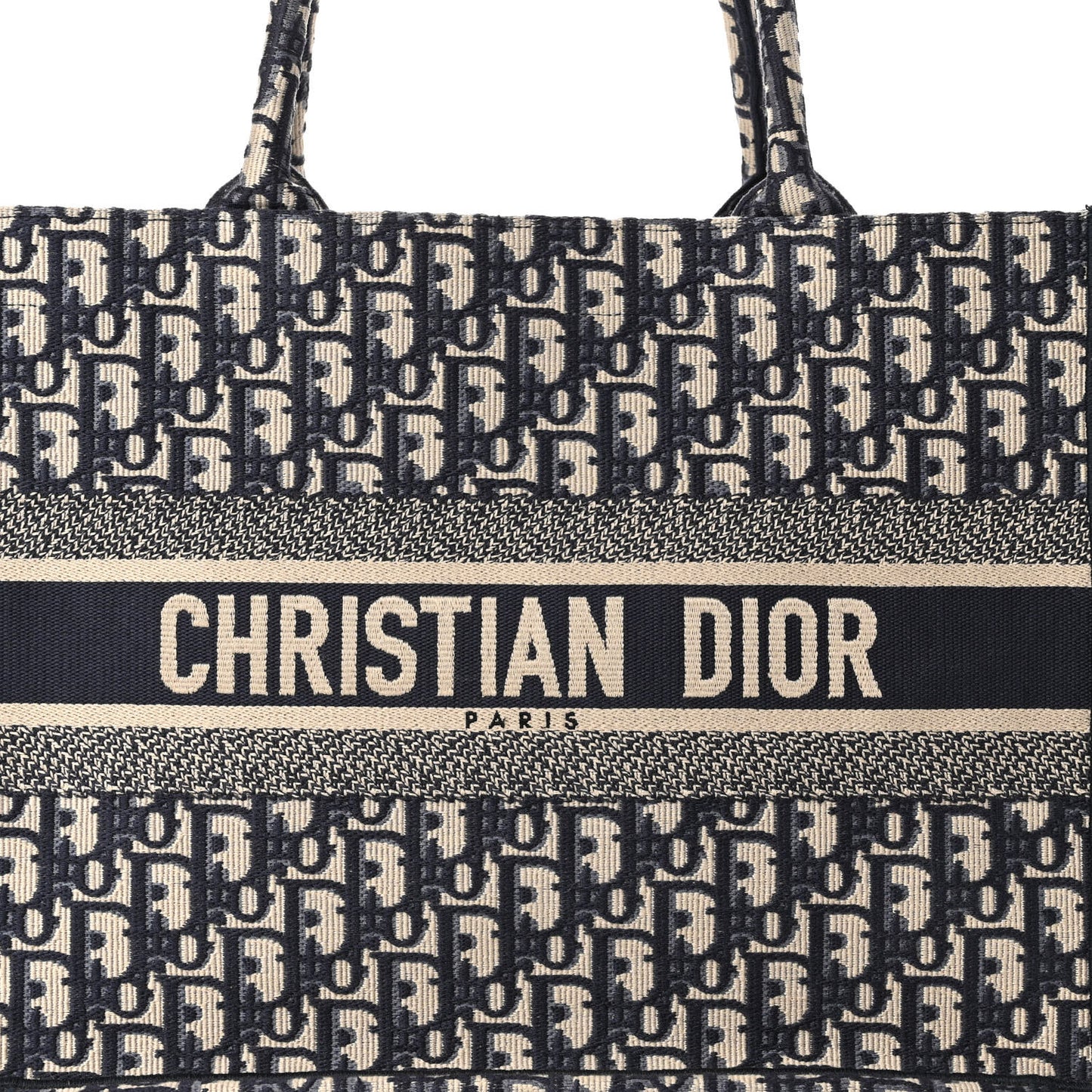 Oblique Medium Book Tote Blue Multicolor