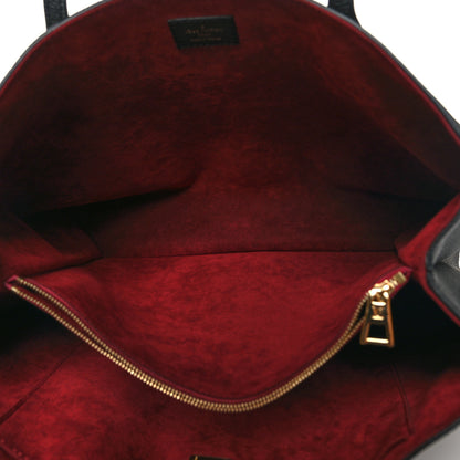 Louis Vuitton Grained Calfskin Lockme Shopper Black 5 of 10