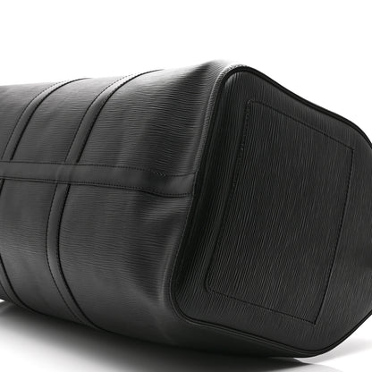 Louis Vuitton Epi Keepall 50 Black 9 of 9
