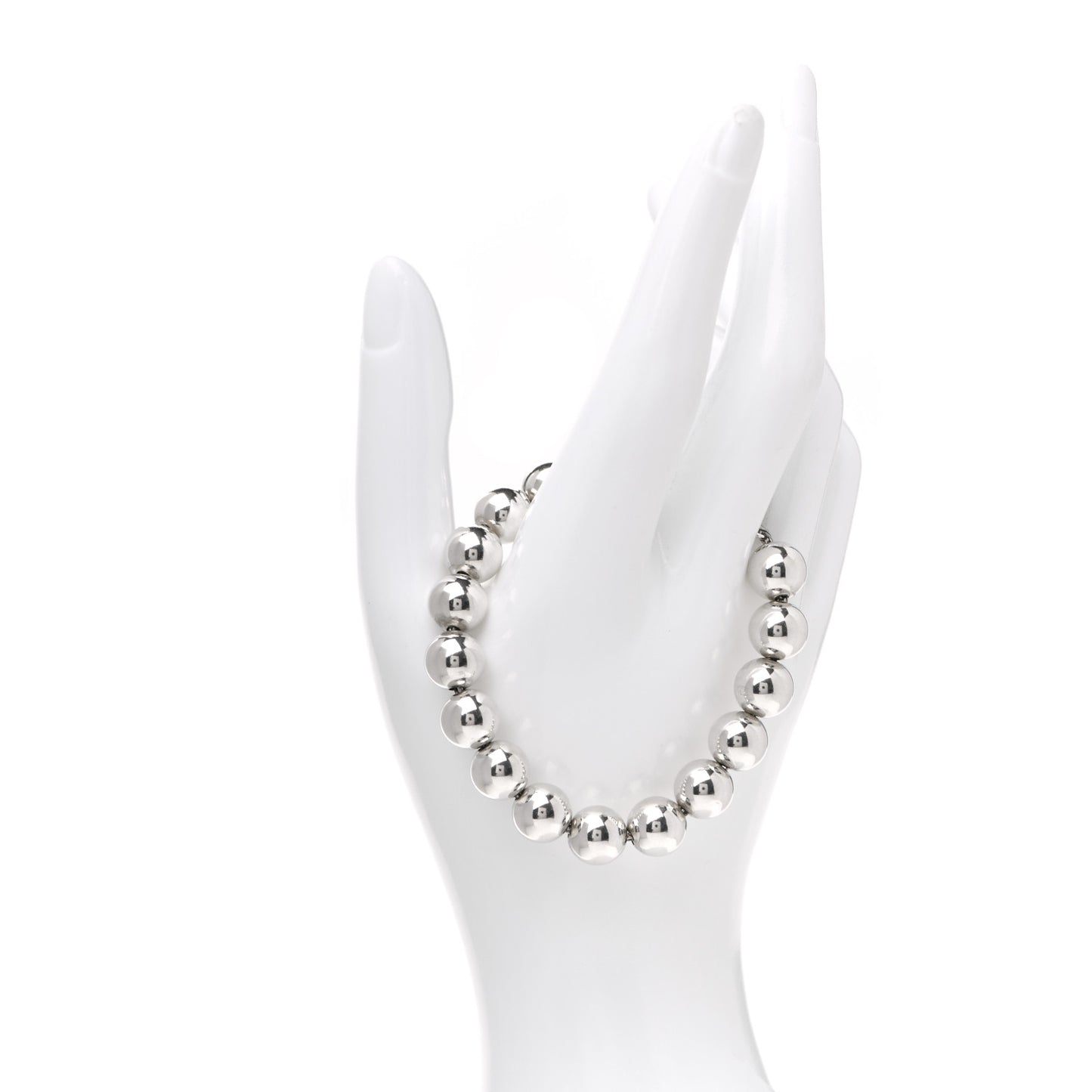 Sterling Silver 10mm HardWear Ball Bracelet