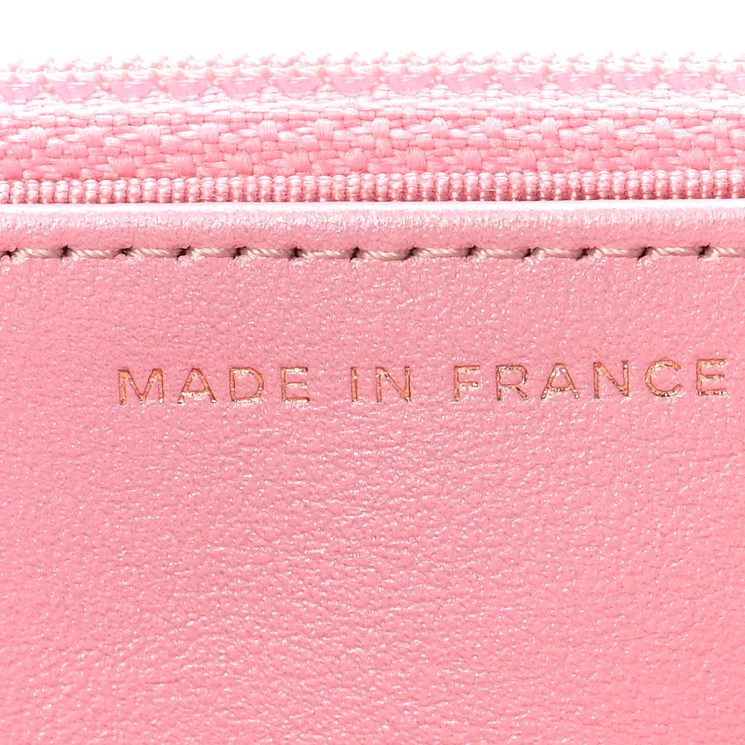 Chanel Iridescent Caviar Quilted Wallet on Chain WOC Rose Pink 6 of 8