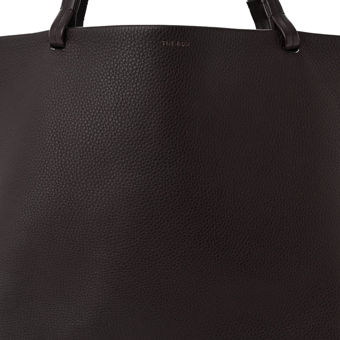 Grained Calfskin Park Tote Three Eggplant