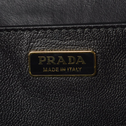 Prada City Calf Saffiano Cahier Bag Black 6 of 8