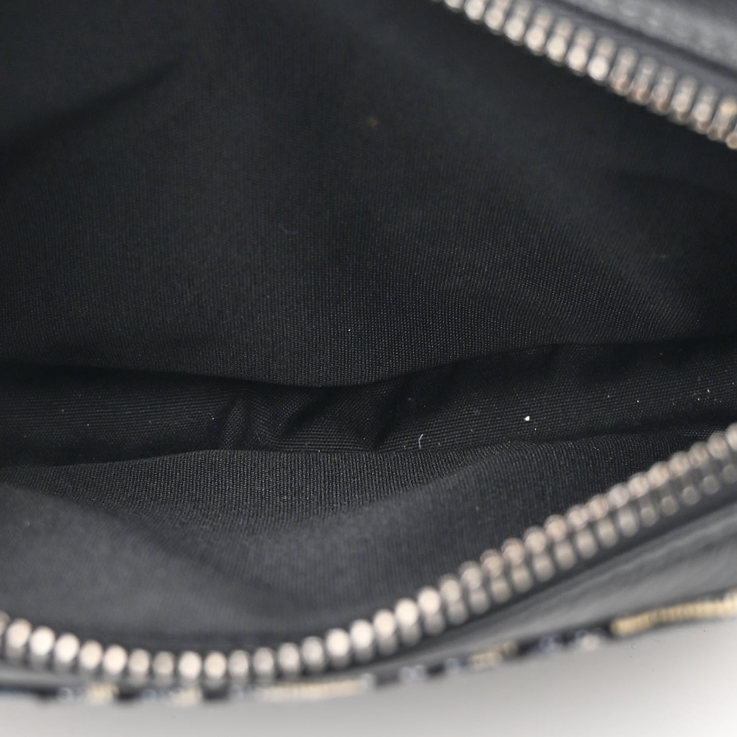 Christian Dior Oblique Pouch Navy Blue 6 of 12