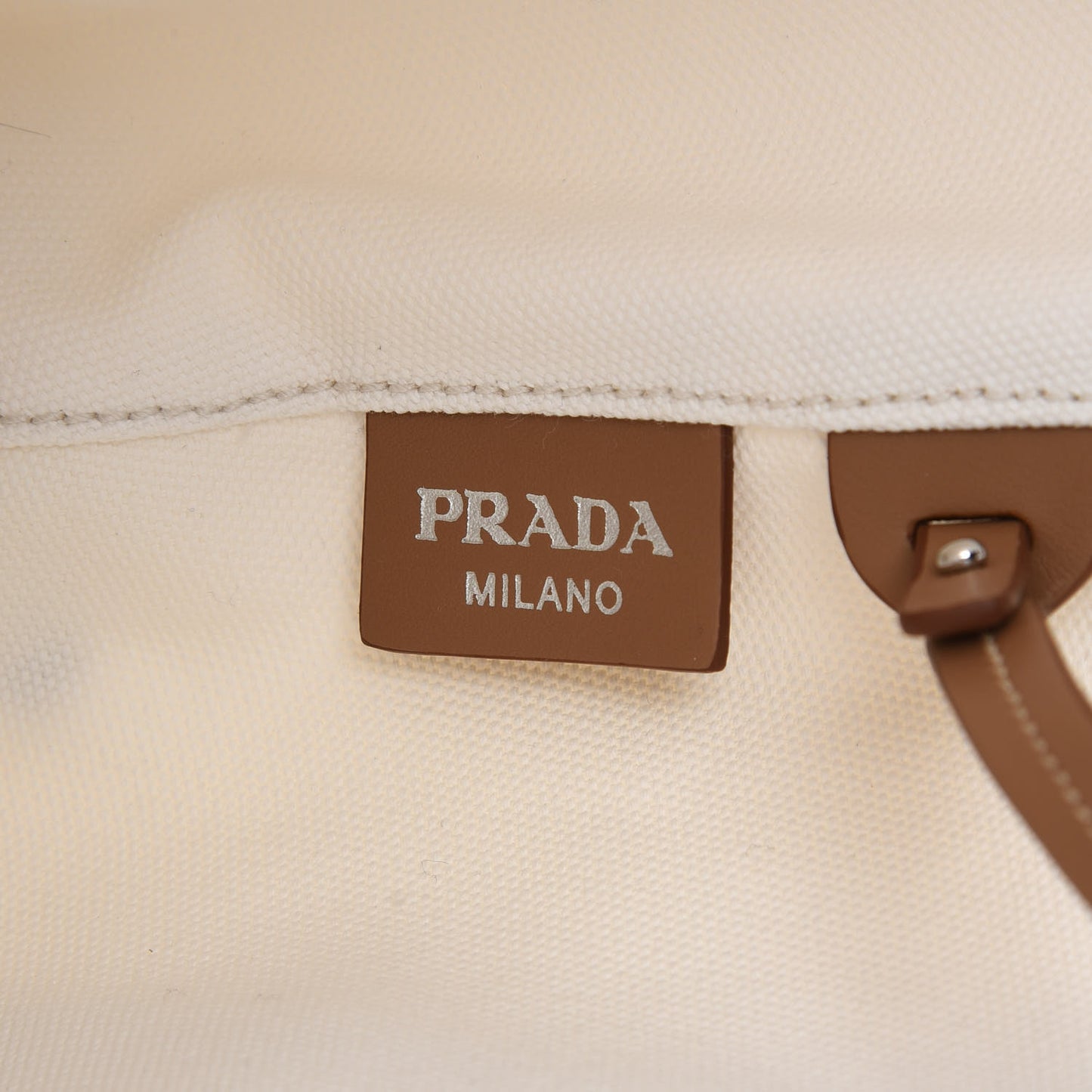 Canapa Small Shopping Tote White