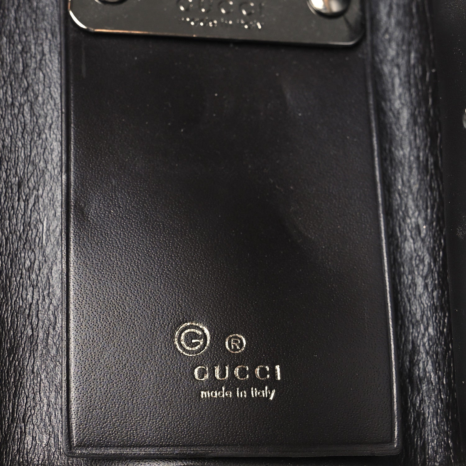 Gucci GG Monogram 6 Key Holder Case Black 10 of 11