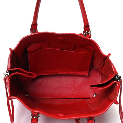 Balenciaga Veau Souple Papier Mini A4 Tote Rouge Cerise 4 of 4