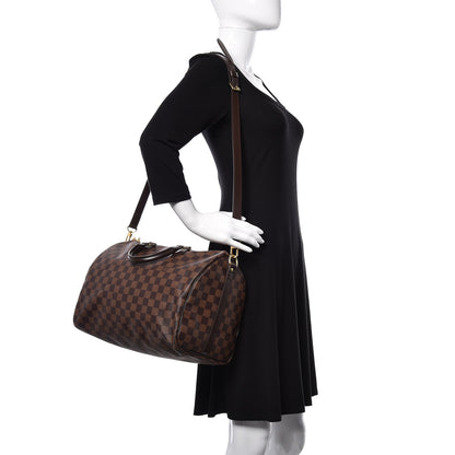 Louis Vuitton Damier Ebene Speedy Bandouliere 35 3 of 12