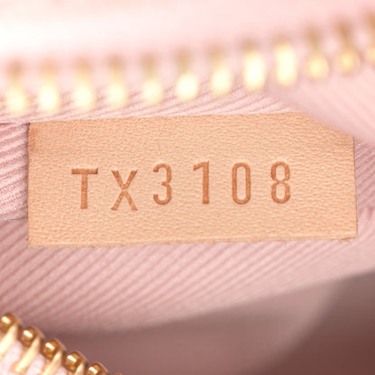 Louis Vuitton Damier Azur Graceful MM Rose Ballerine 7 of 16