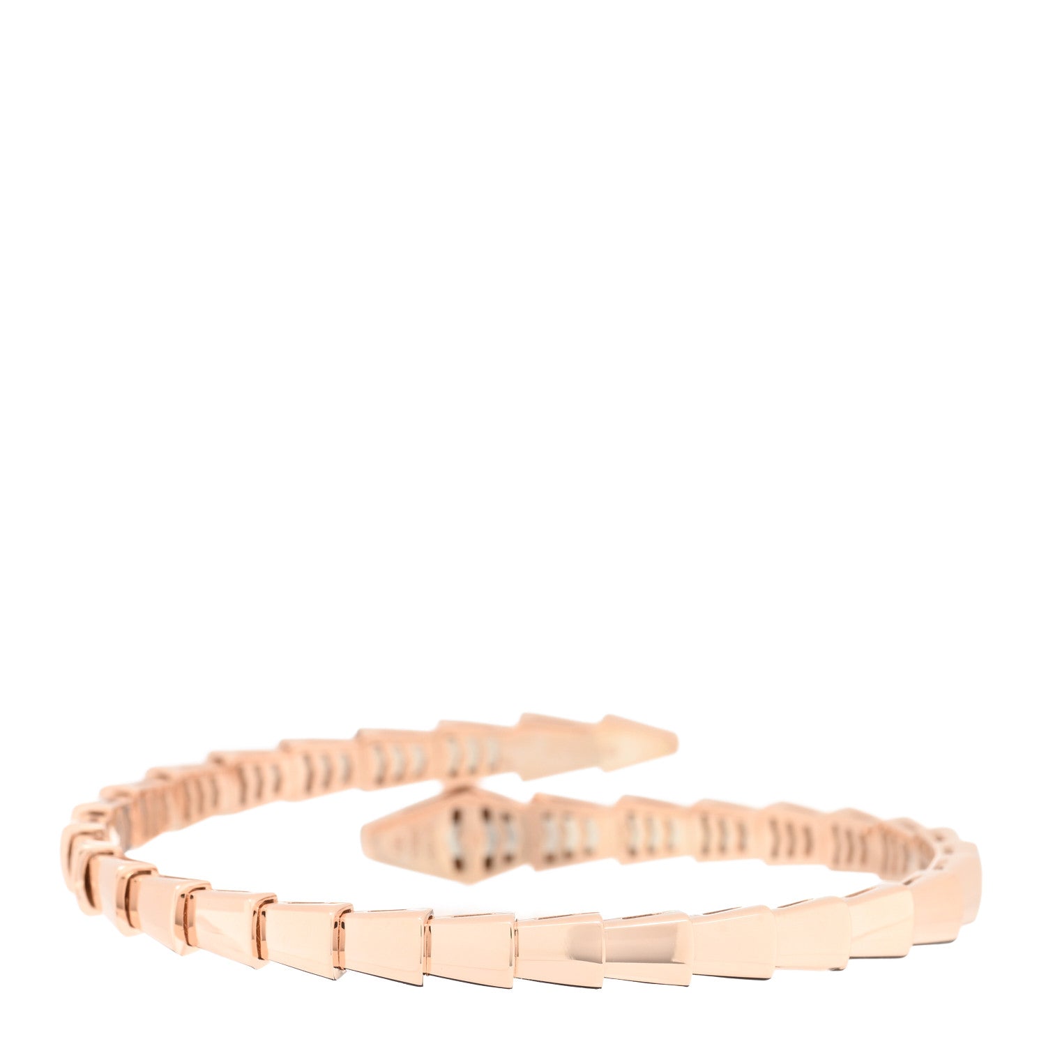 Bulgari 18K Rose Gold Serpenti Viper Bracelet S 2 of 4