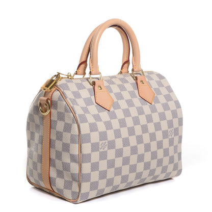 Louis Vuitton Damier Azur Speedy Bandouliere 25 3 of 8