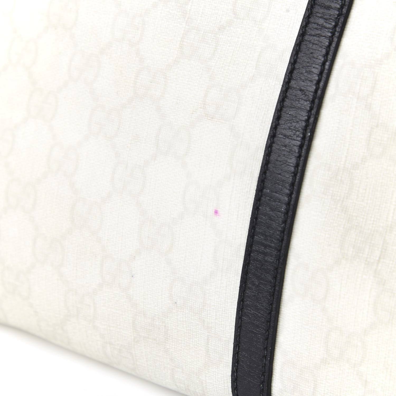 Gucci GG Plus Monogram Large Joy Tote White Black 11 of 12