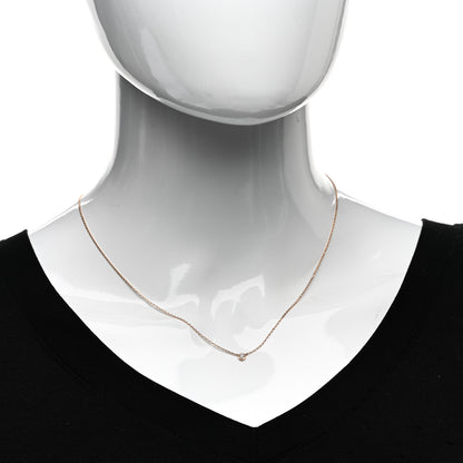Cartier 18K Pink Gold Diamond XS D'Amour Pendant Necklace 2 of 5