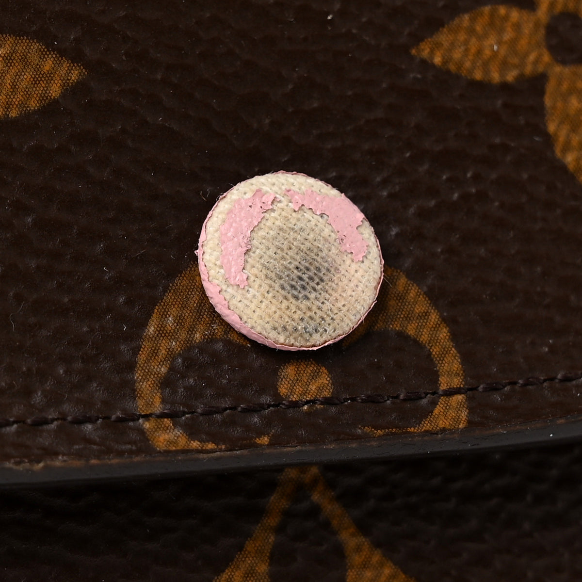 Monogram Emilie Wallet Rose Ballerine