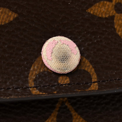 Louis Vuitton Monogram Emilie Wallet Rose Ballerine 7 of 8