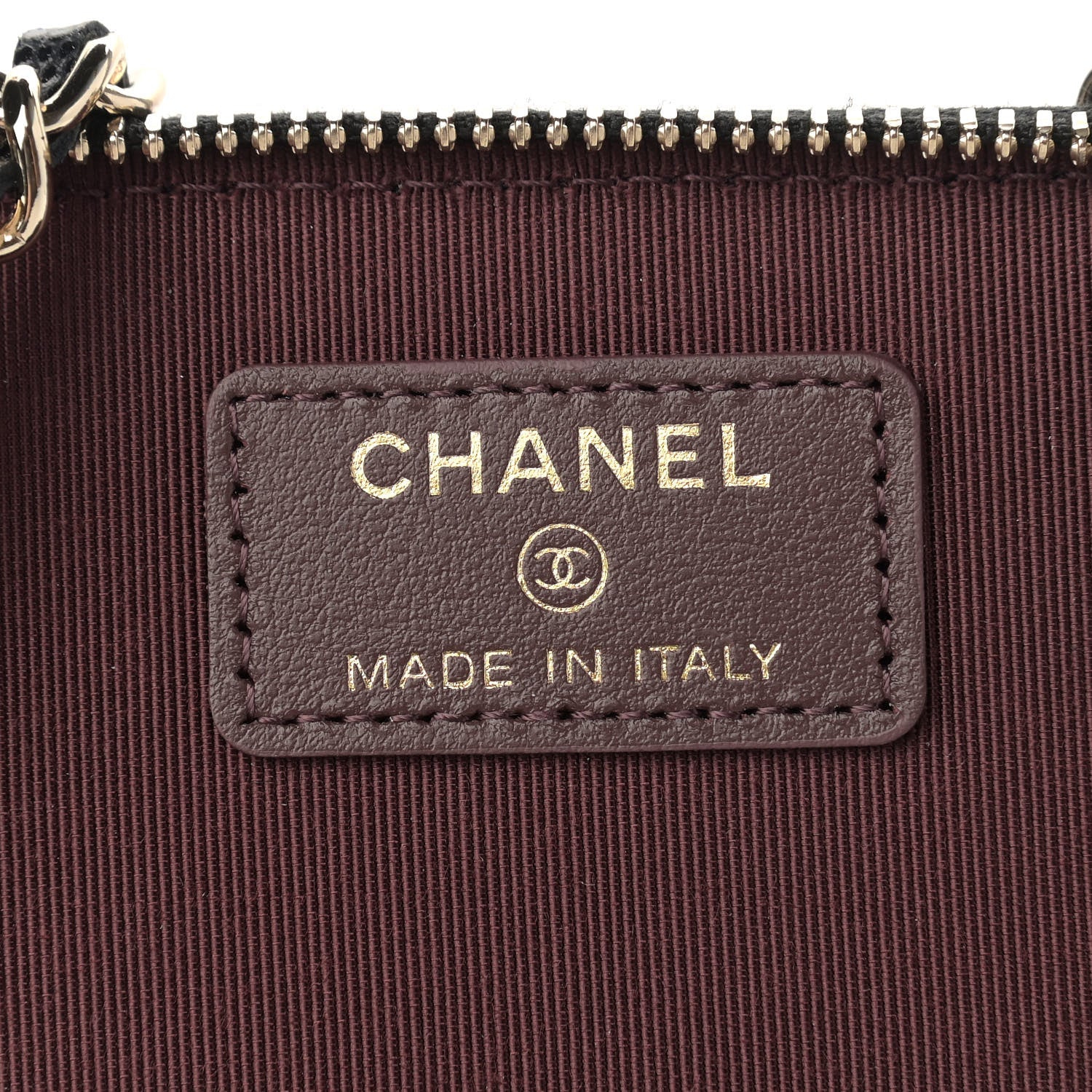 Chanel Caviar Quilted Small Vanity Case With Chain Black 6 of 9