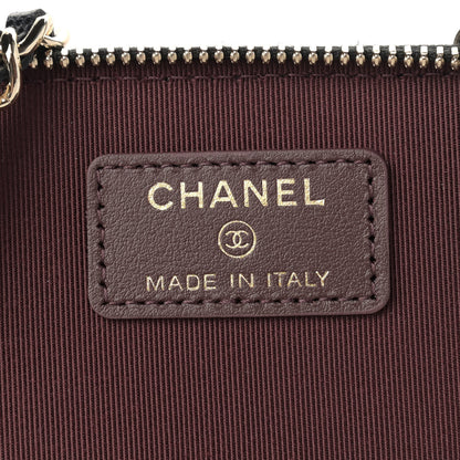 Chanel Caviar Quilted Small Vanity Case With Chain Black 6 of 9