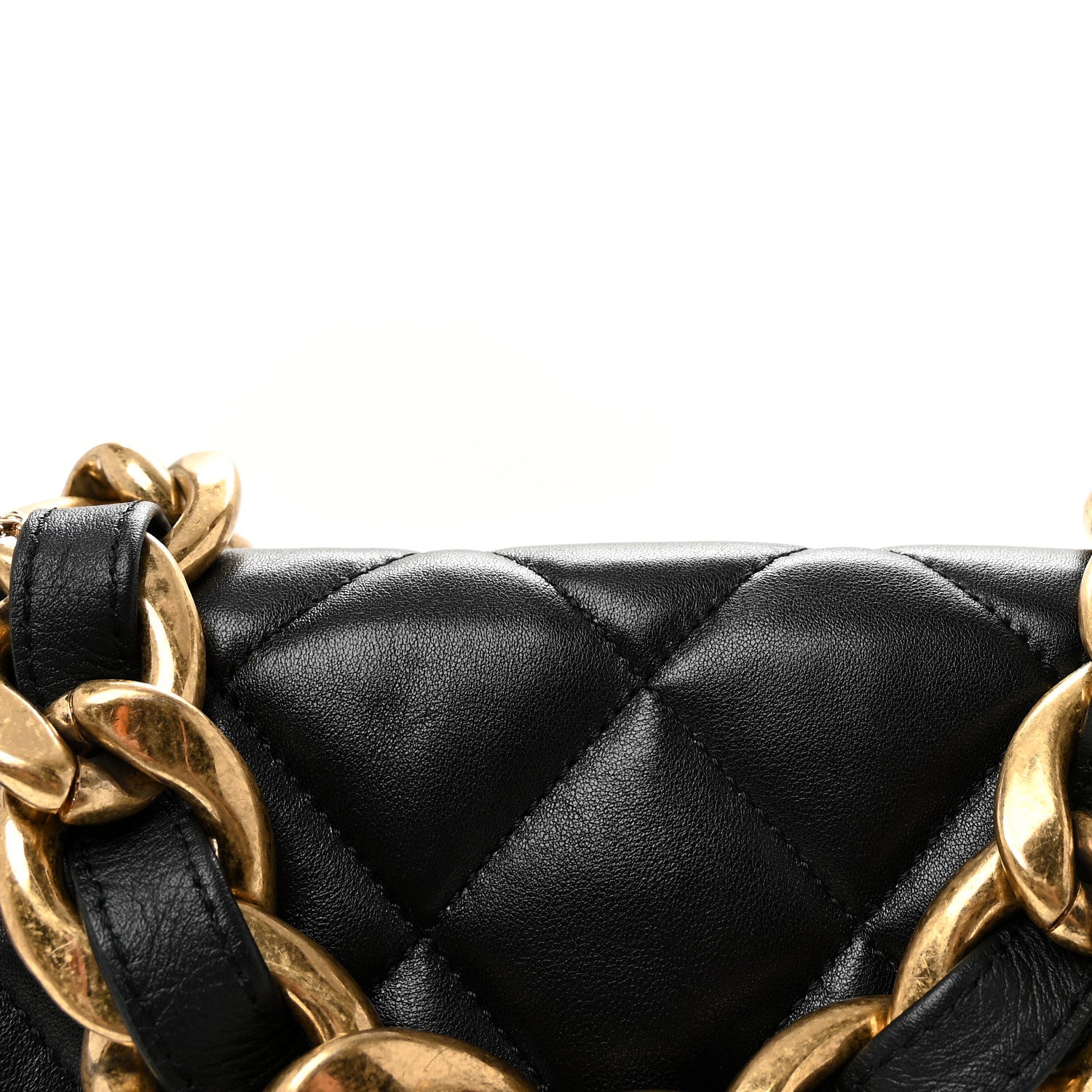 Chanel Lambskin Quilted Large CC Funky Town Flap Black 8 of 10