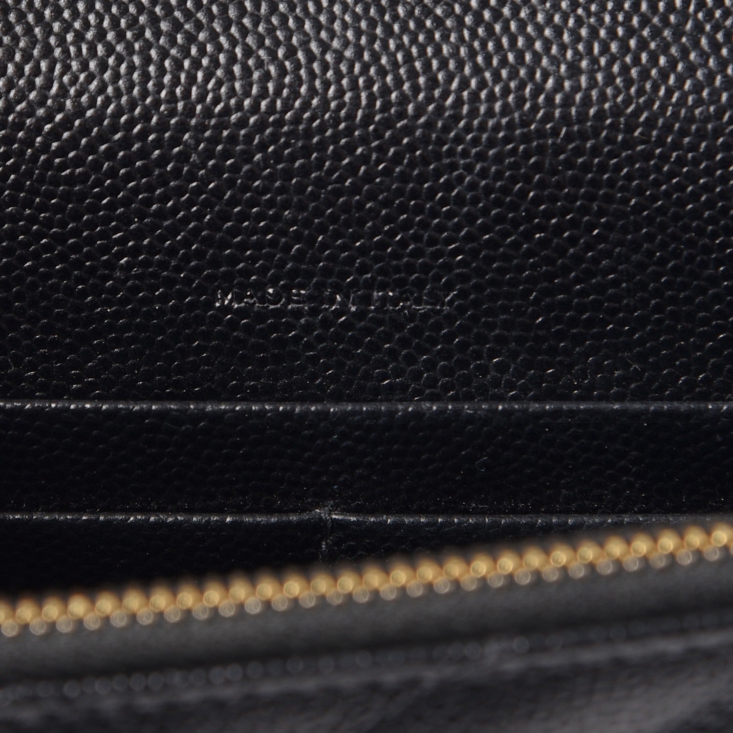 Saint Laurent Grain De Poudre Matelasse Chevron Monogram Envelope Chain Wallet Black 7 of 8