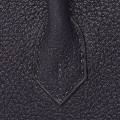 Hermes Togo Birkin 25 Bleu Nuit 16 of 38
