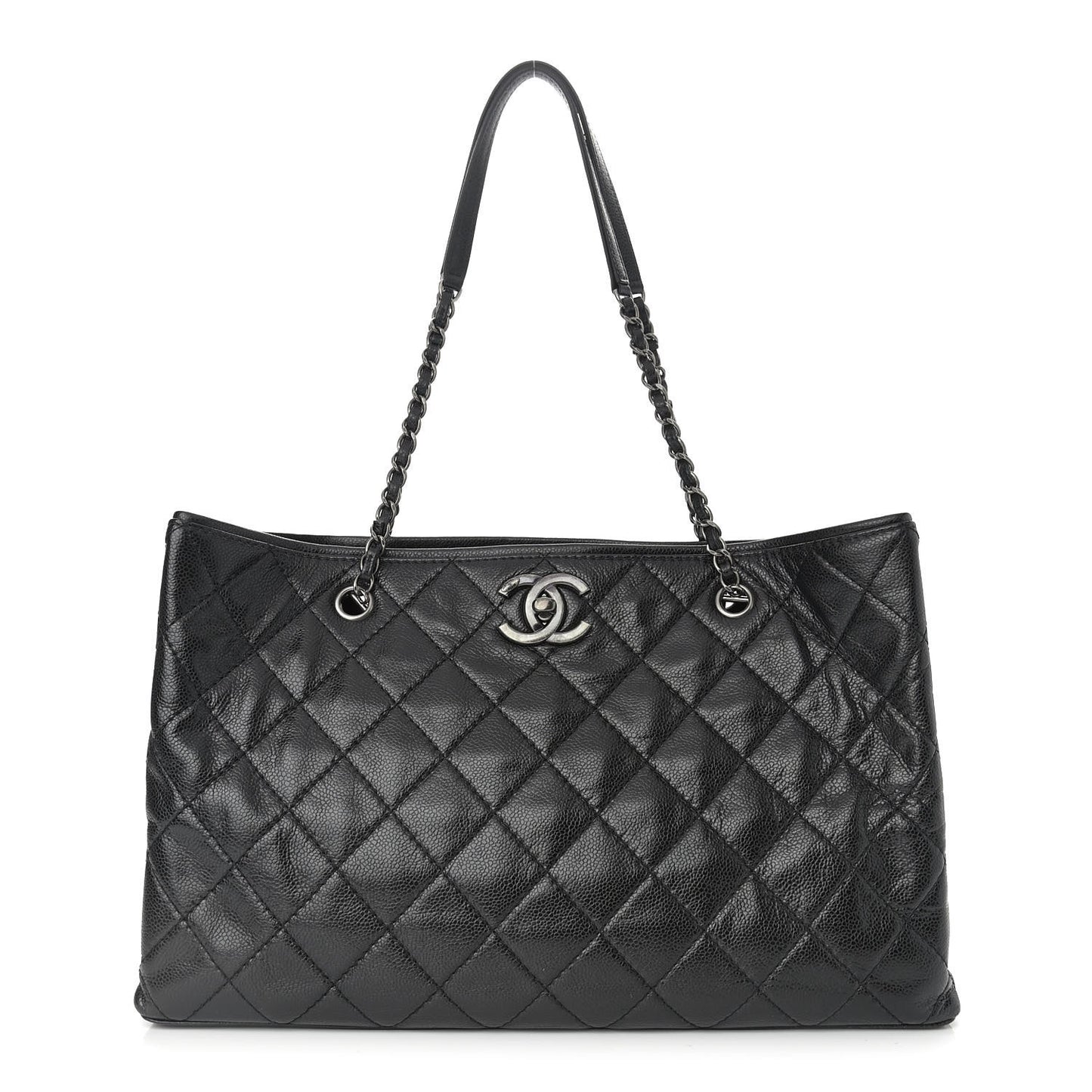 Caviar Quilted Large Be Caviar Tote Black