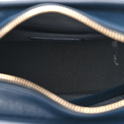 Chanel Tweed Calfskin Small Gabrielle Hobo Blue 5 of 10