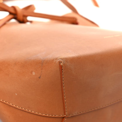 Mansur Gavriel Vegetable Tanned Calfskin Mini Bucket Bag Camello Orange 7 of 11