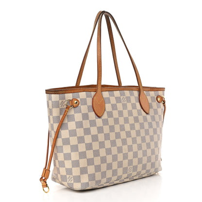 Louis Vuitton Damier Azur Neverfull PM 3 of 11