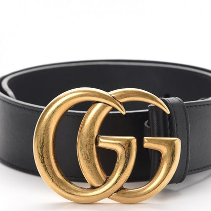 Gucci Calfskin Double G 40mm Belt 65 26 Black 4 of 8