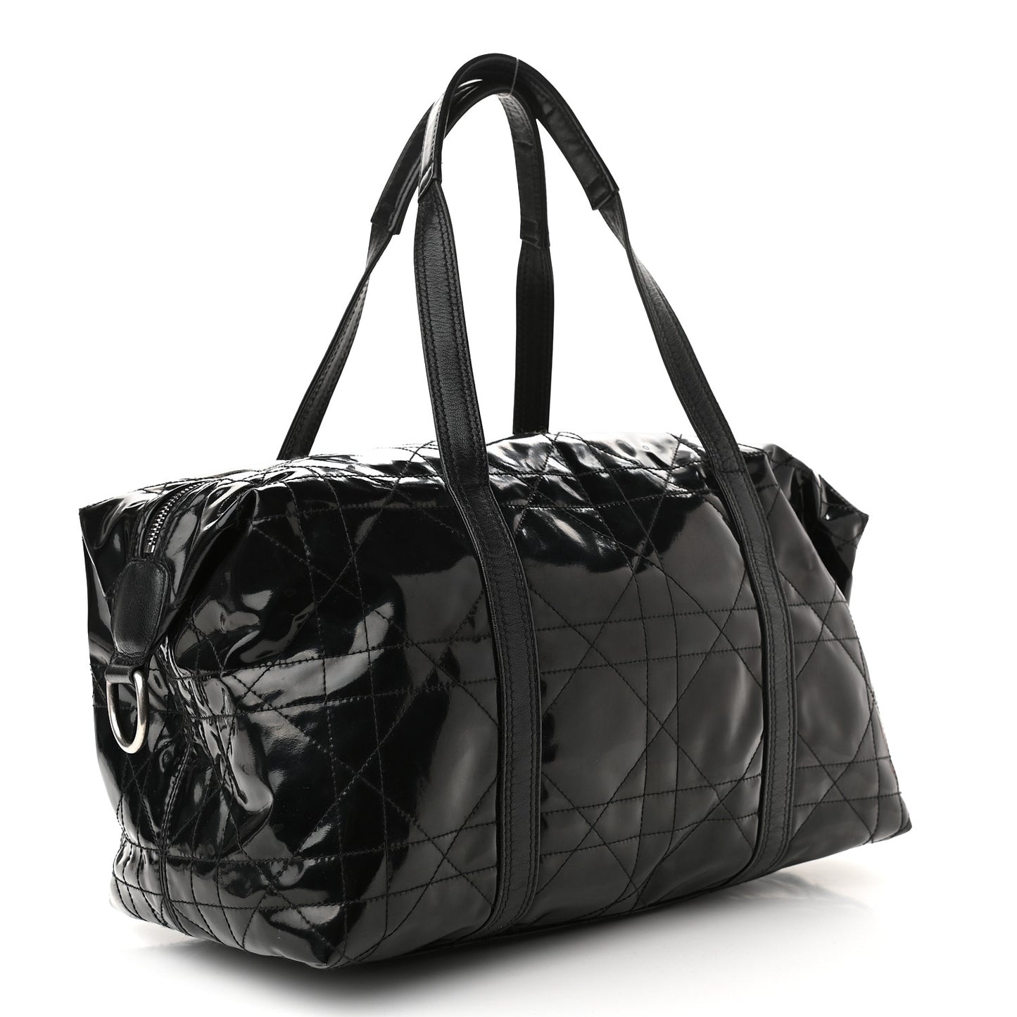 Vinyl Cannage Duffle Black