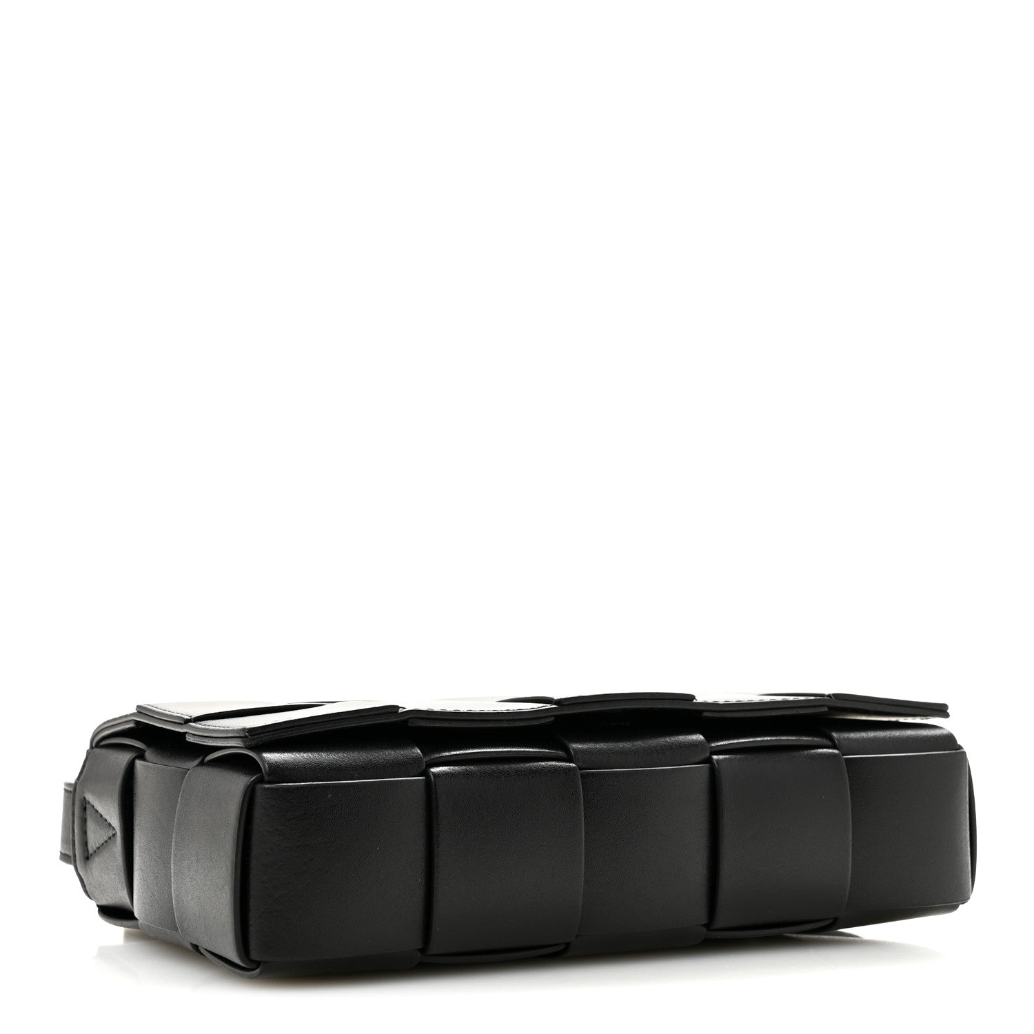 Bottega Veneta Nappa Maxi Intreccio Cassette Bag Black 4 of 12