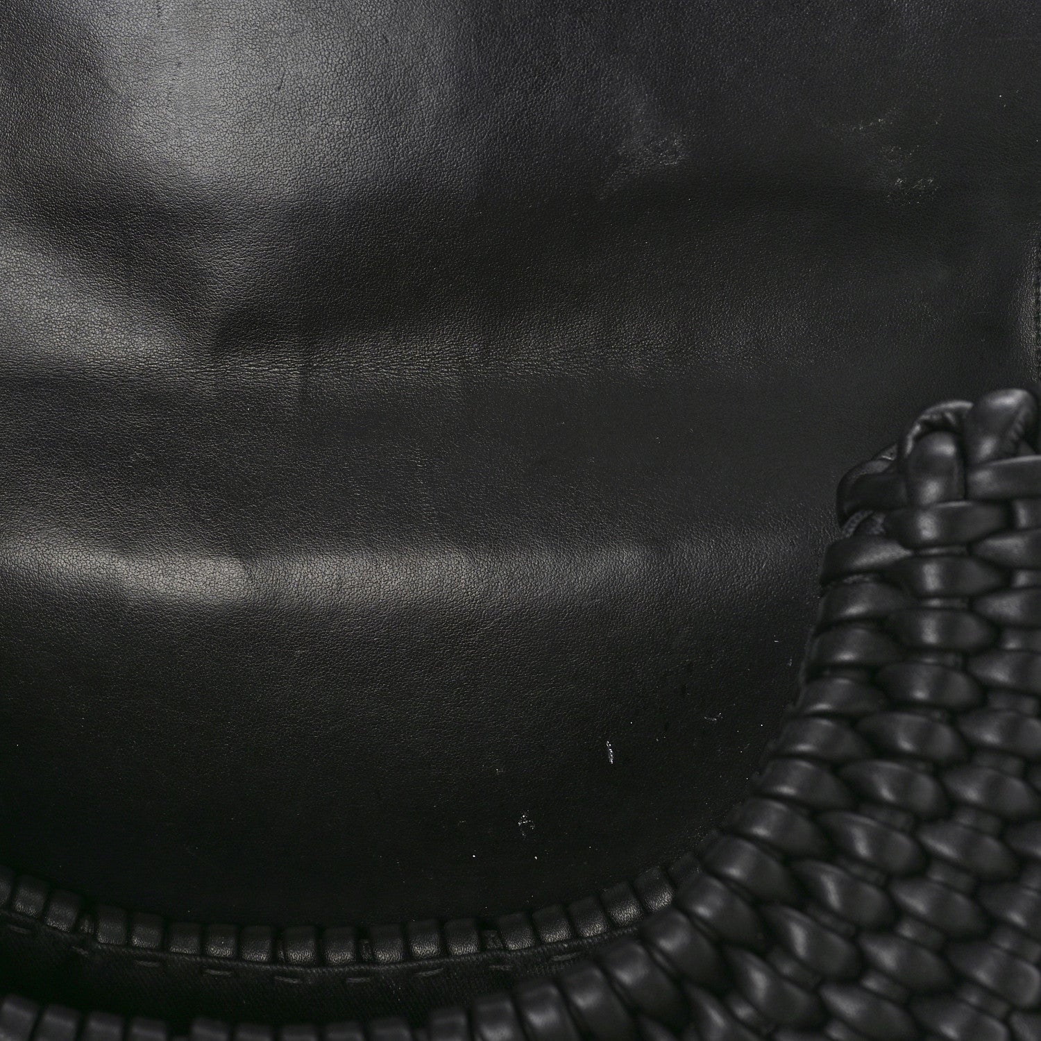 Tom Ford Calfskin Woven T-Twist Crossbody Black 8 of 10