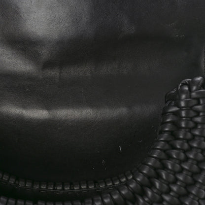 Tom Ford Calfskin Woven T-Twist Crossbody Black 8 of 10