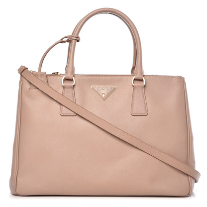 Prada Saffiano Medium Galleria Double Zip Tote Cammeo 1 of 36