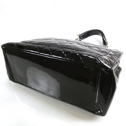 Chanel Patent Grand Shopping Tote GST Black 4 of 9