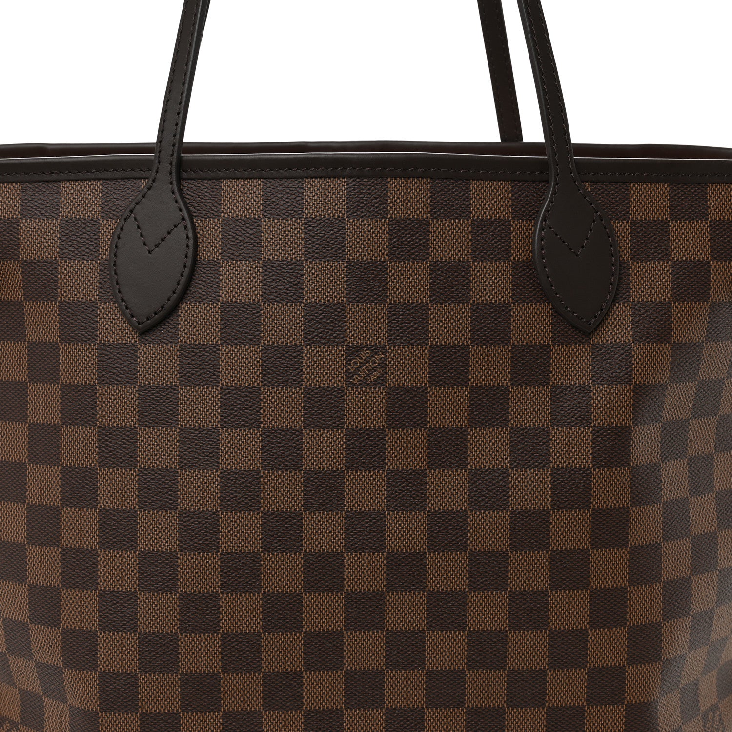 Louis Vuitton Damier Ebene Neo Neverfull MM Rose Ballerine 7 of 9