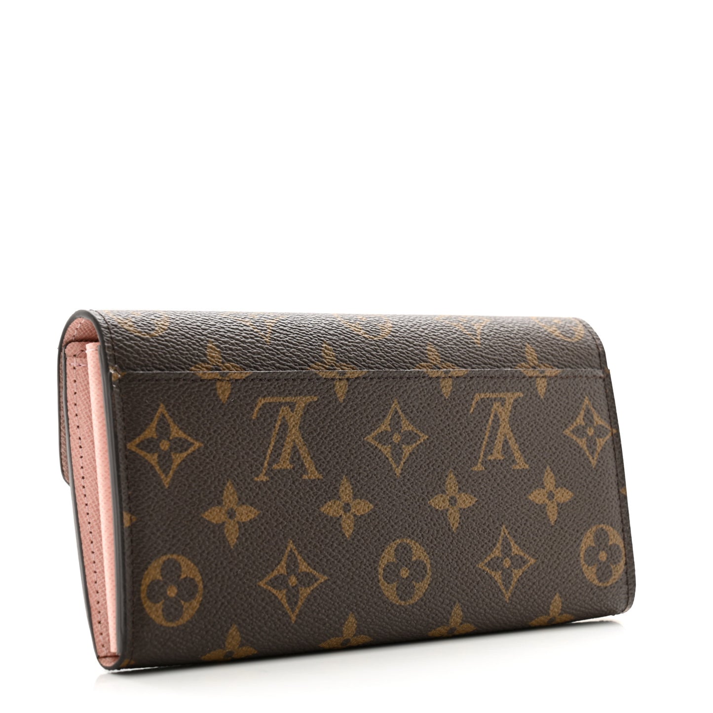 Monogram Sarah Wallet NM Rose Ballerine