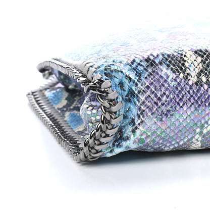 Stella McCartney Eco Python Oleographic Small Falabella Tote Navy 9 of 10