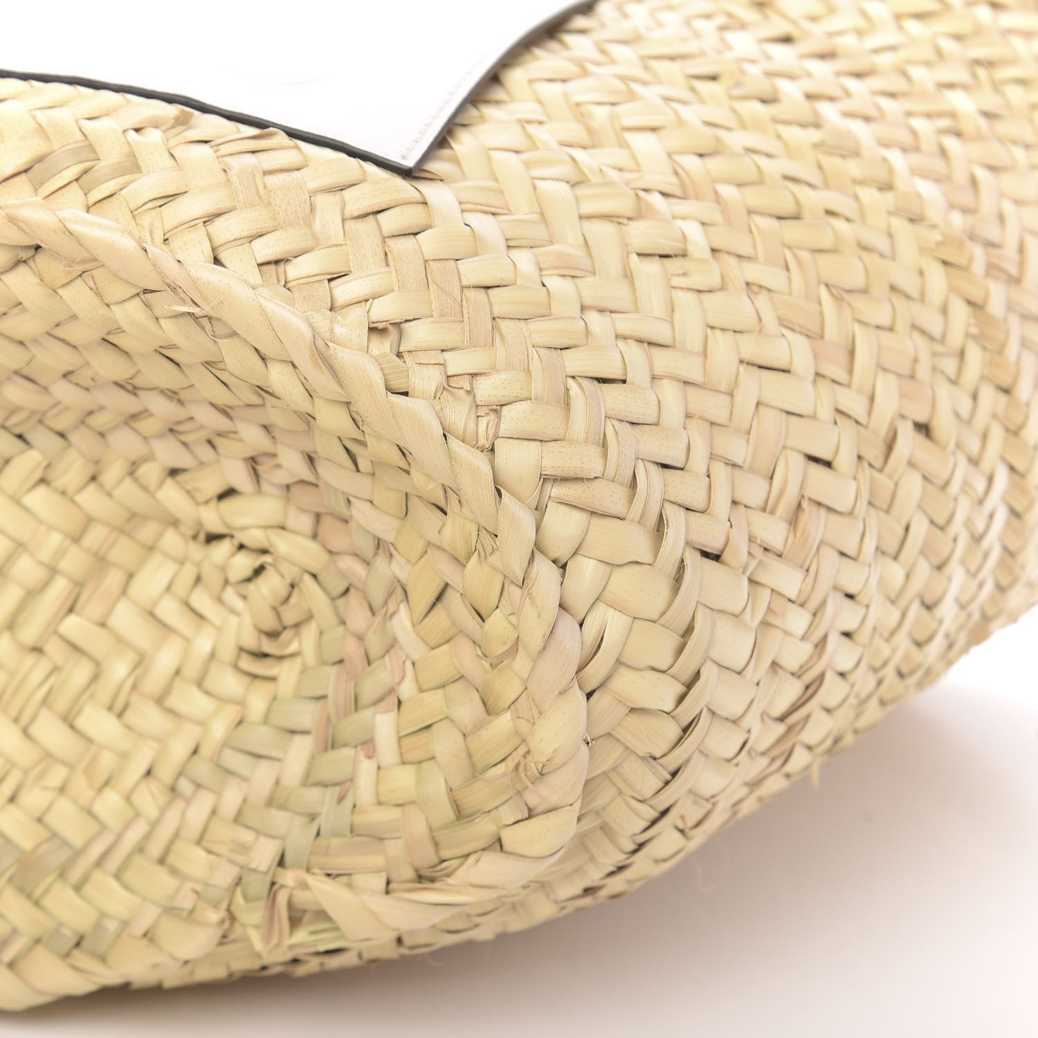 Loewe Raffia Basket Tote Bag Natural White 9 of 11