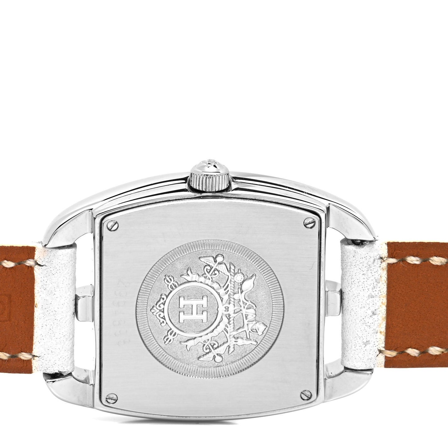Stainless Steel Epsom 26mm Cape Cod Tonneau Quartz Watch Blanc