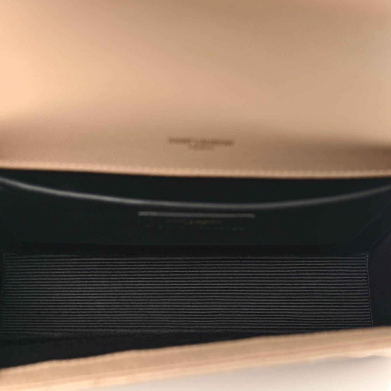Saint Laurent Grain De Poudre Textured Mixed Matelasse Medium Triquilt Monogram Satchel Dark Beige 5 of 12