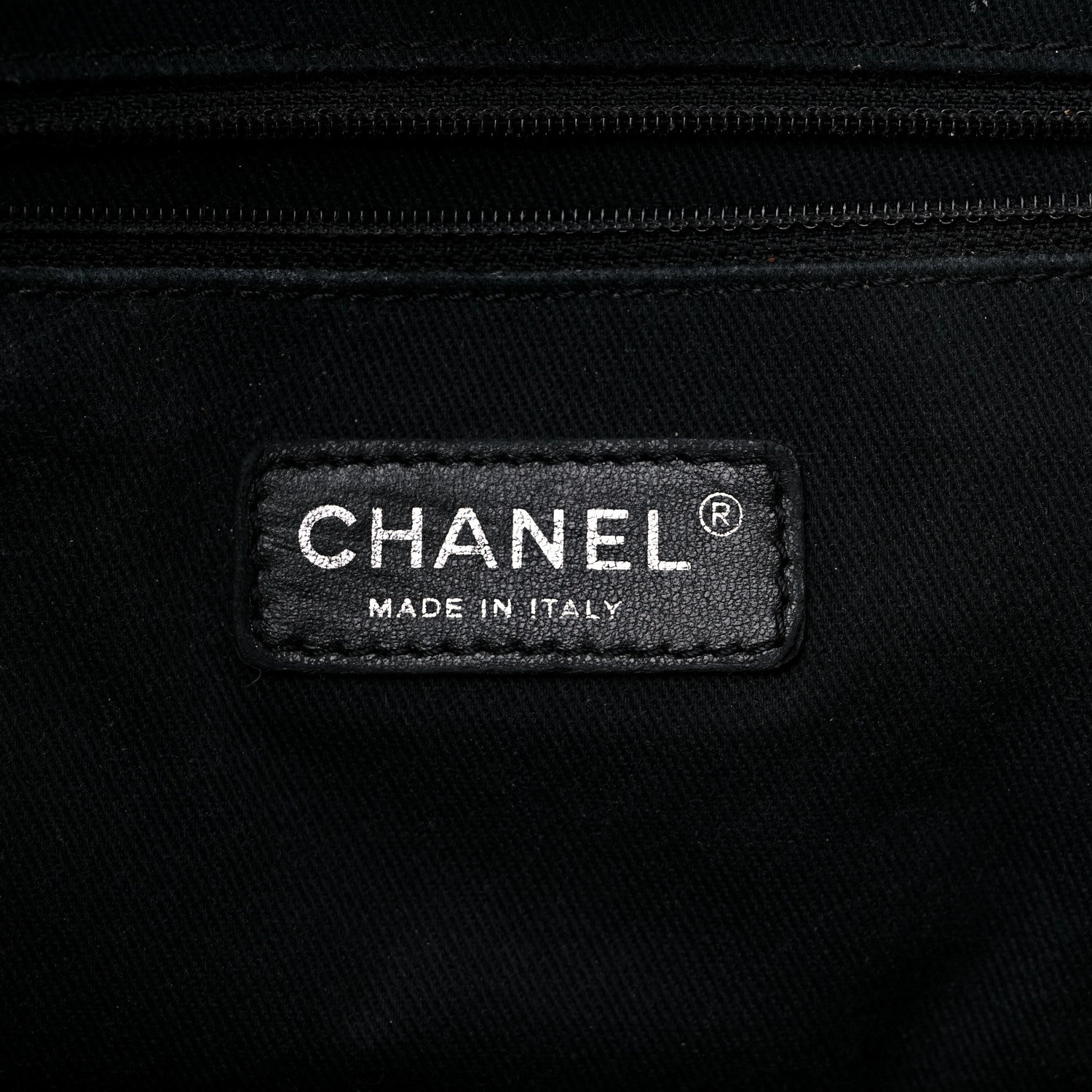Chanel Canvas Small Deauville Tote Grey 6 of 15