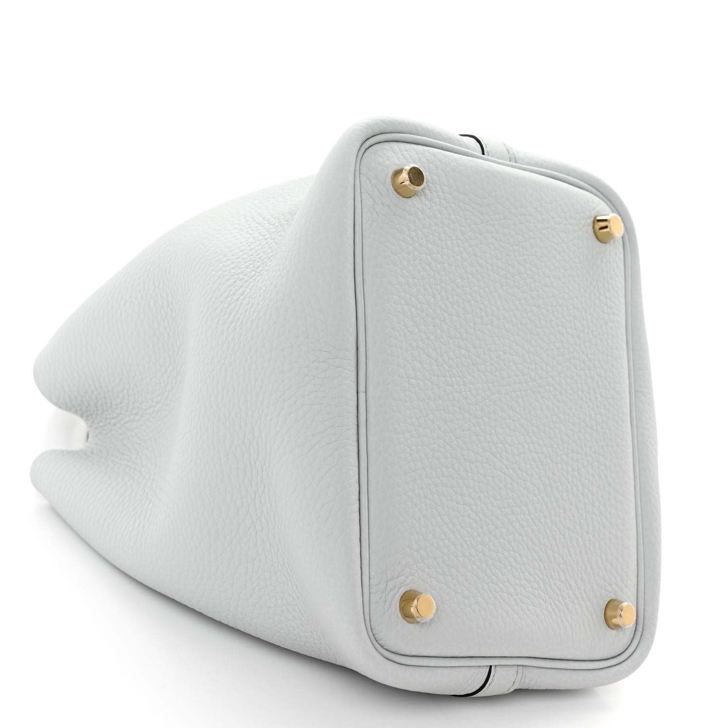 Hermes Taurillon Clemence Picotin Lock 18 PM Bleu Pale 9 of 11