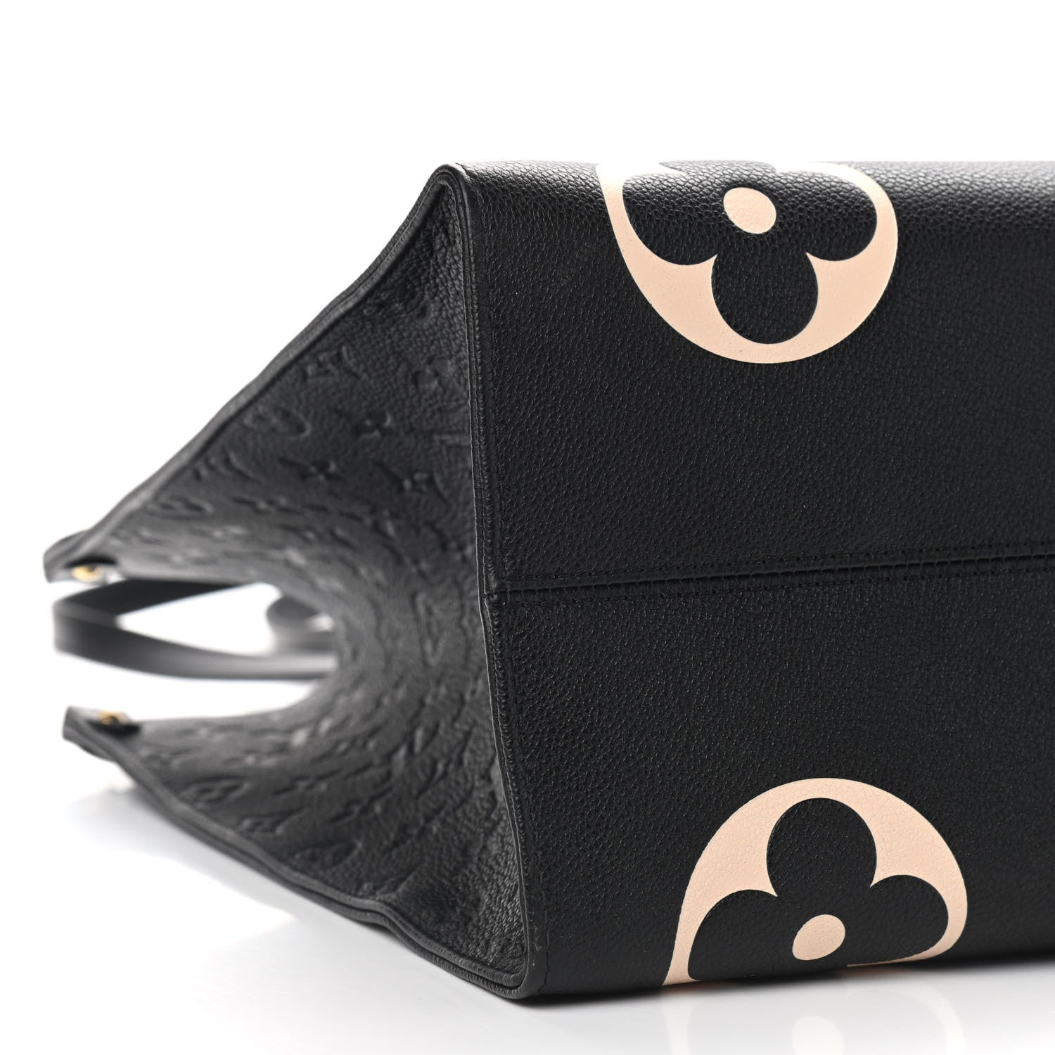 Louis Vuitton Empreinte Monogram Giant Crafty Onthego GM Black Creme 8 of 9