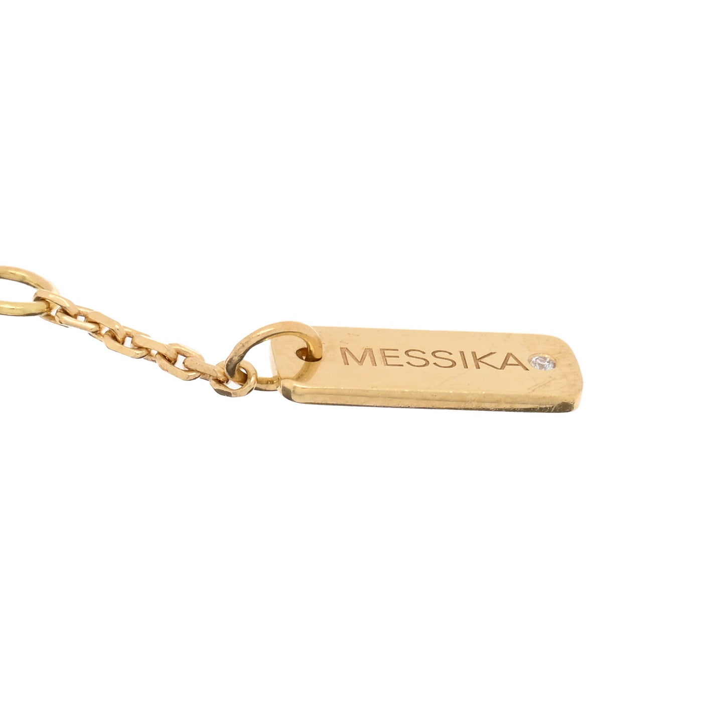 18K Yellow Gold Diamond Baby Move Bracelet