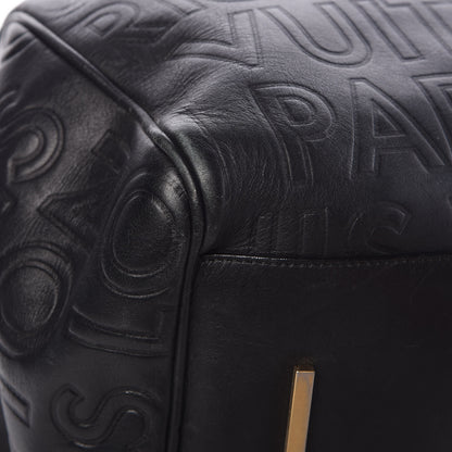 Louis Vuitton Calfskin Embossed Speedy Cube 30 Black 20 of 26