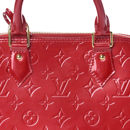 Louis Vuitton Vernis Alma PM Pomme D'Amour 9 of 9