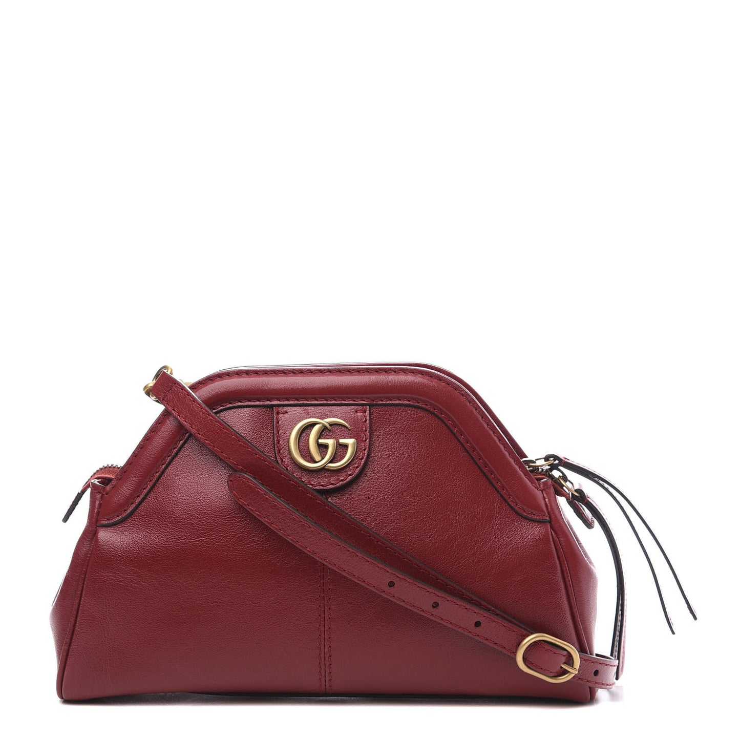 Piuma Lux Calfskin Small Re(Belle) Crossbody Bag Romantic Cerise